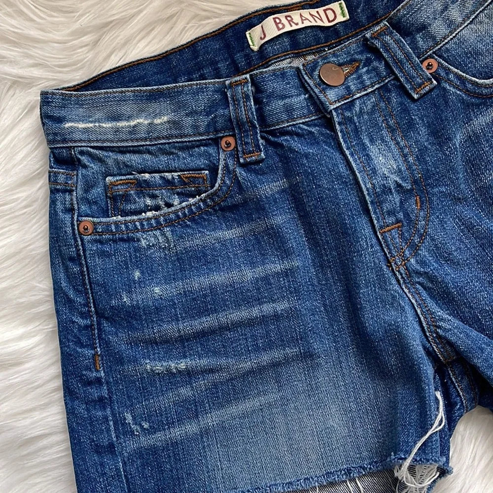 J Brand Libra Cut-Off Denim Shorts Size 25